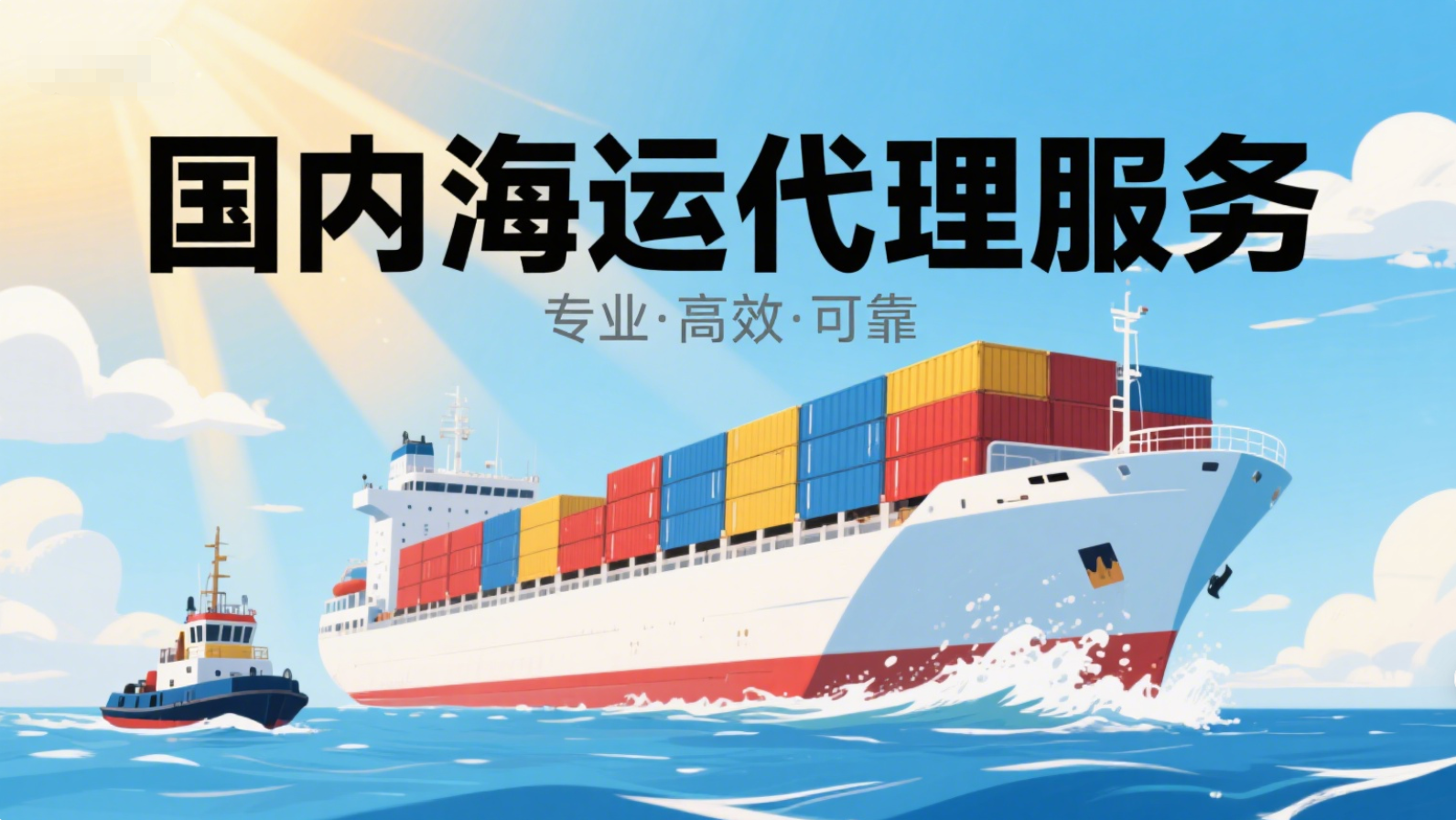 抖圈物流海内海运署理服务：口岸笼罩、、集装箱选型、、操作指南及相助优势详解